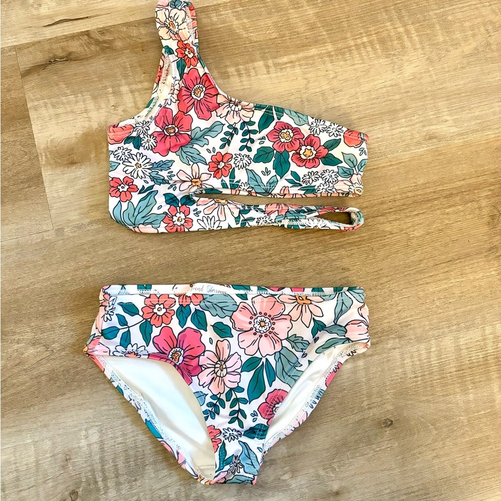 Kids floral bikini